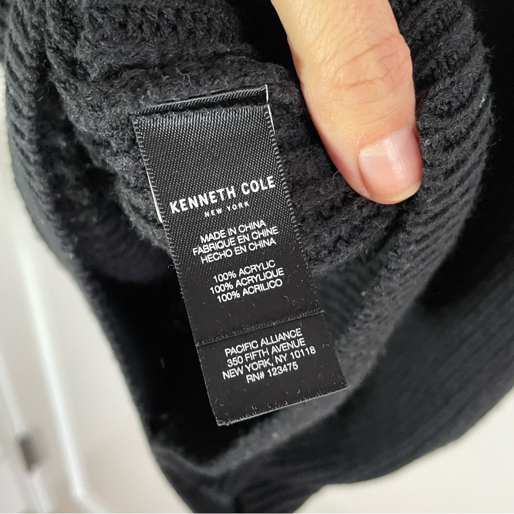 Kenneth Cole Dolman Sleeve Knit Top Medium - Picture 5 of 5